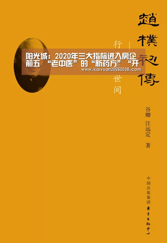 阳光城:2020年三大指标进入房企前五 “老中医”的“新药方”“开元体育”(图3) 开元棋牌